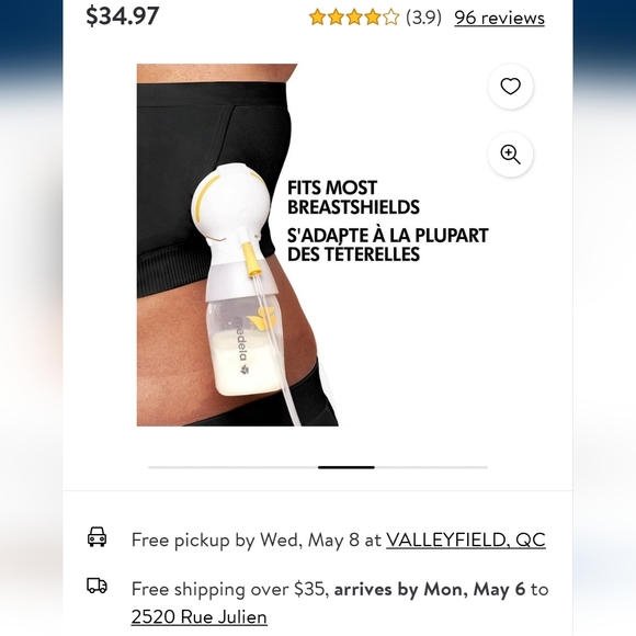 Medela Hands Free Pumping Bustier - Picture 14 of 16